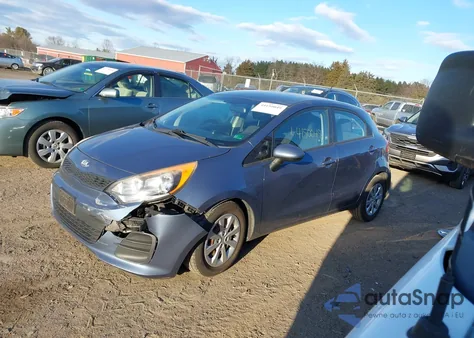 2016 Kia Rio Lx из США, поврежденный, VIN KNADM5A35G6659143